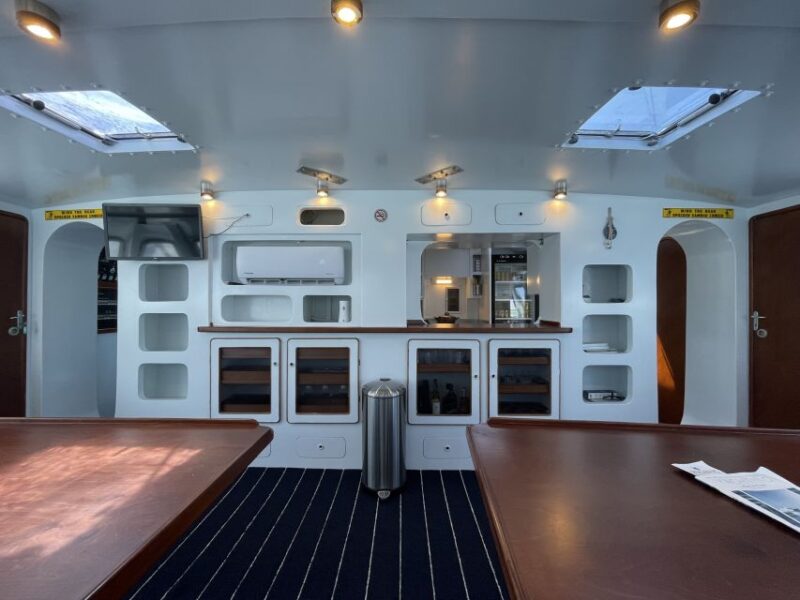 Rhodes: Catamaran Cruise With Meal, Snacks & Swim Stops - Key Points