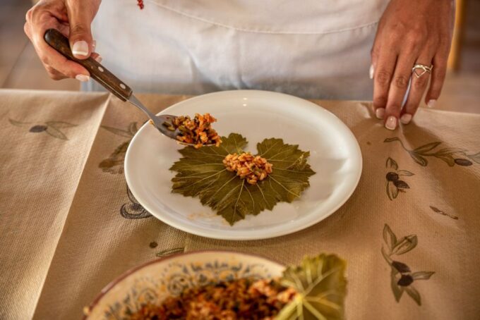 Rhodes: Cooking Lesson and Wine Tasting With Lunch - Dining Experience
