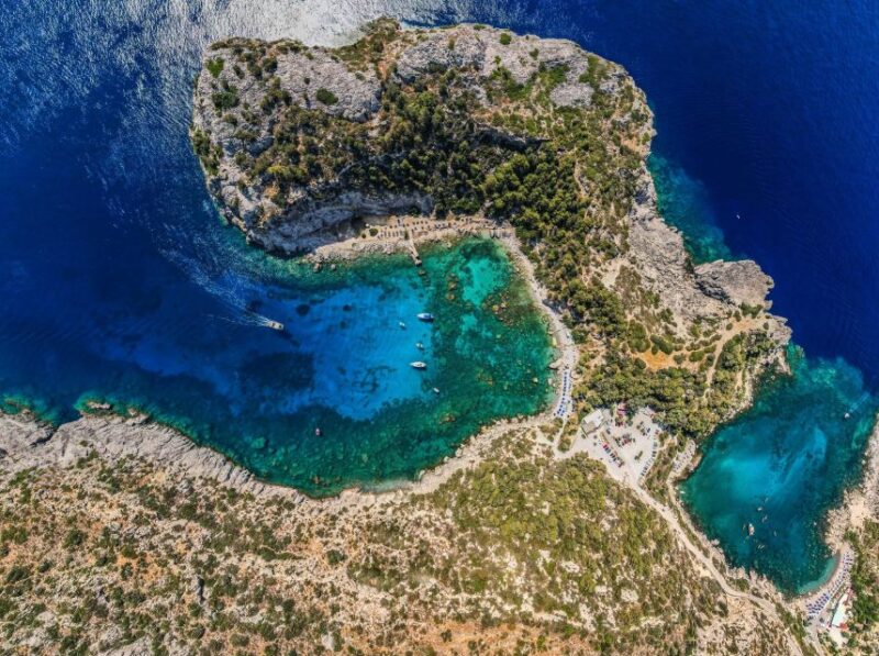 Rhodes: Cruise to Famous Bays by Sailing Yacht (Small Group) - Pickup and Drop-off Options