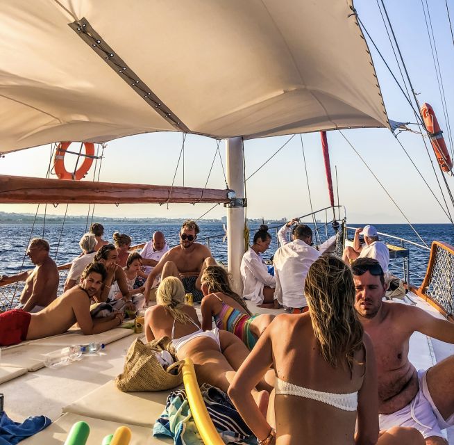 Rhodes: Cruise With 3 Stops, Lunch and Unlimited Drinks - Itinerary and Locations