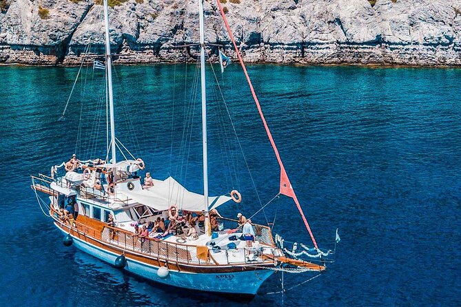 Rhodes Day Cruise (With Lunch, Snacks & Unlimited Drinks) 6HOURS - Inclusions