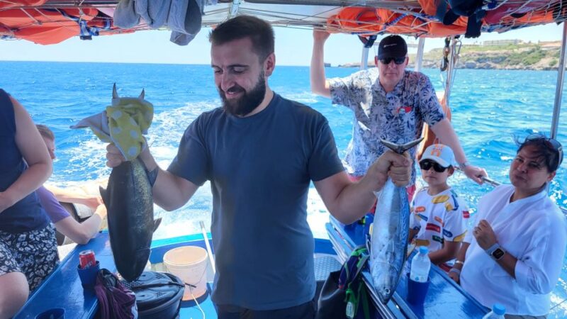 Rhodes: Fishing Trip, Snorkelling, BBQ, & Professional Guide - Fishing and Snorkeling Opportunities