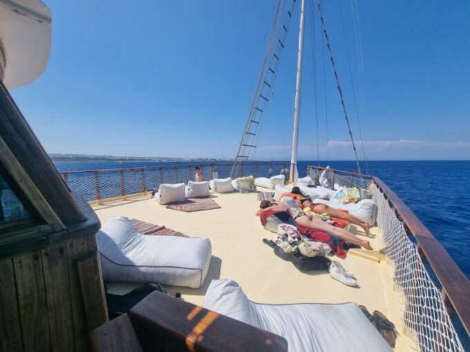 Rhodes: Gulet Trip With Food, Drinks, Sup, Kayak & Swimming - Meeting Point and Recommendations