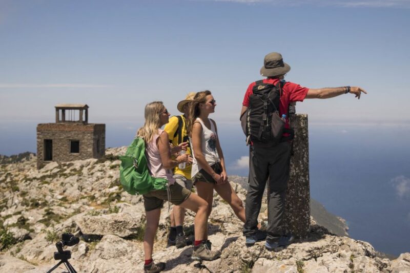 Rhodes: Hiking Tour to the Summit of Akramitis With Photos - Hiking From Monolithos to the Summit