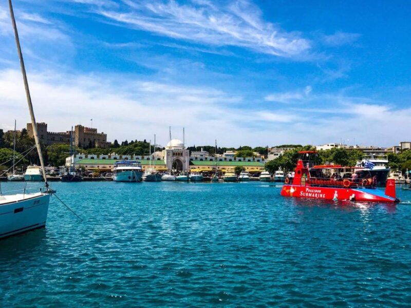 Rhodes: Hop-on Hop-off Bus and Submarine Tour - Unique Features of the Tour