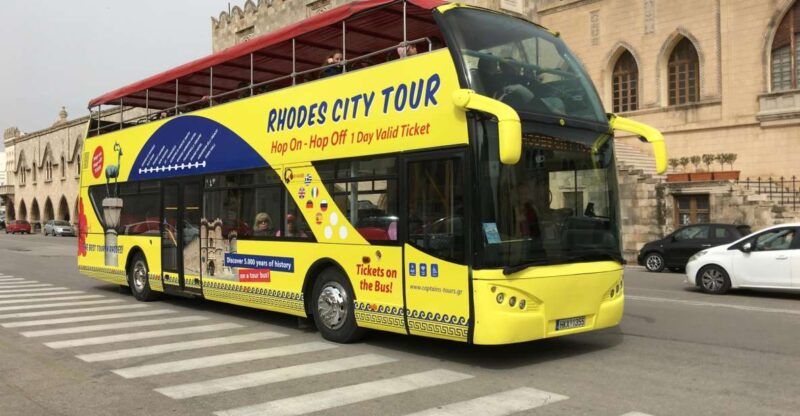 Rhodes: Hop-On Hop-Off City Tour Bus - Experience Highlights