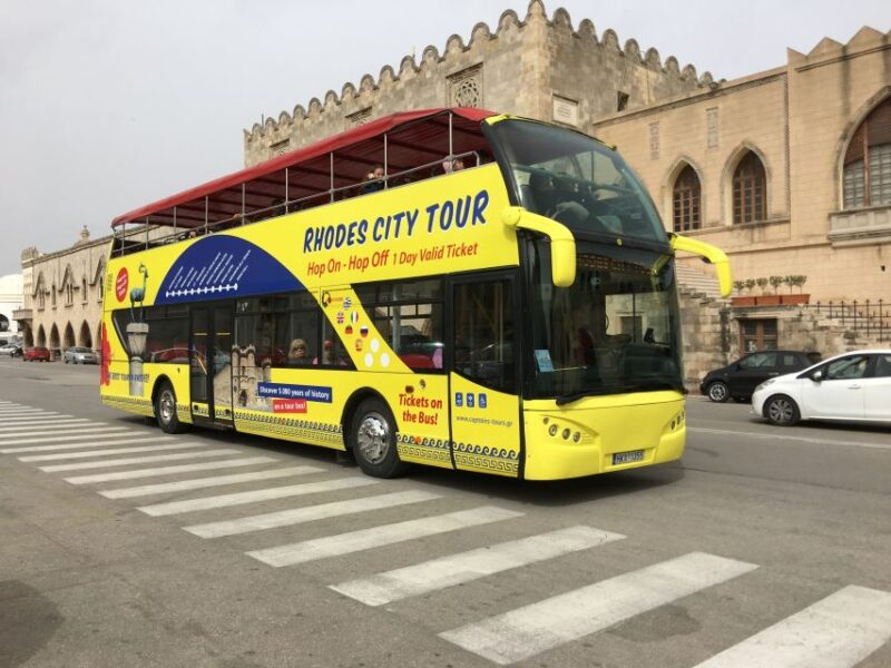 Rhodes: Hop-On Hop-Off City Tour Bus - Operational Details