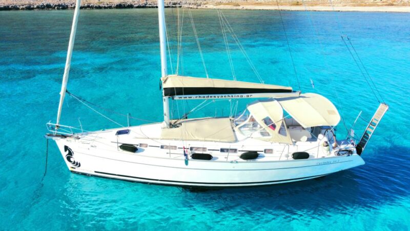 Rhodes: Kallithea & Antony Quinn Bay Private Sailing Cruise - Yacht and Skipper Details