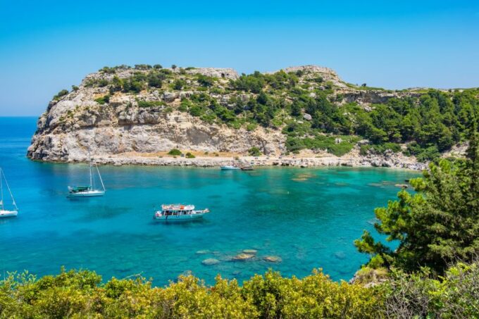 Rhodes: Kallithea Springs E-Bike Tour With Snorkeling - Exploring Rhodes Old Town