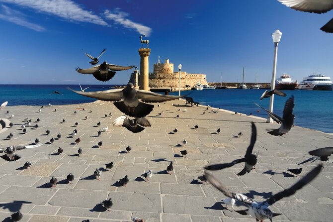 Rhodes & Lindos - Private Half-day Excursion - Visiting Mandraki Harbor
