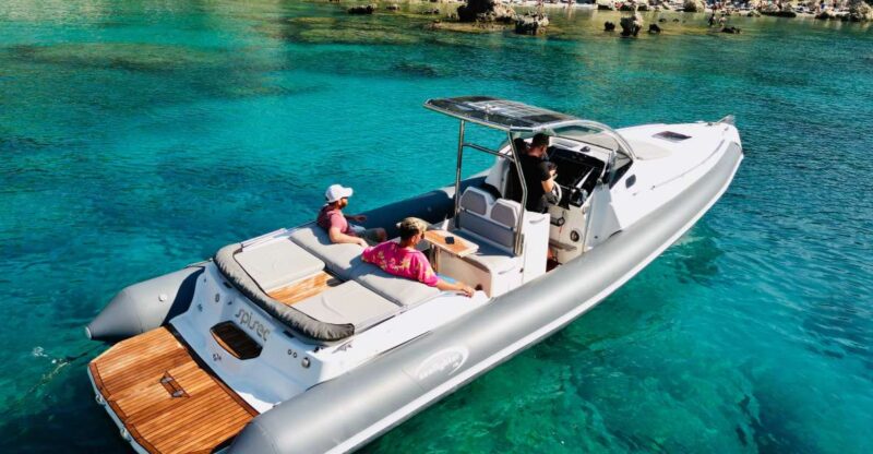 Rhodes: Luxury Private RIB Boat to Symi Island or Lindos - Key Points