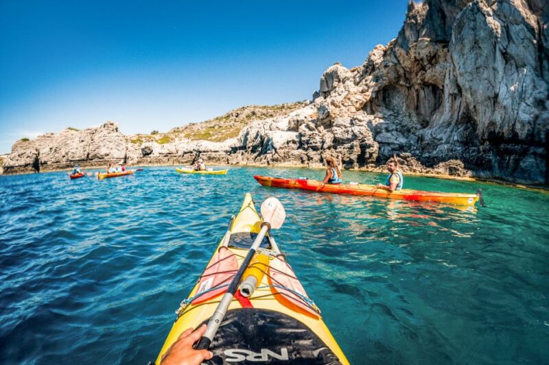 Rhodes: Pirates Route Sea Kayaking Tour - Kayaking Along the Coastline