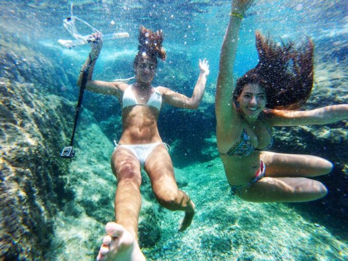 Rhodes: Pirates Route Sea Kayaking Tour - Snorkeling and Underwater Life