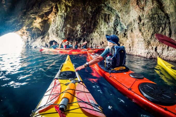Rhodes: Pirates Route Sea Kayaking Tour - Break Time and Lunch