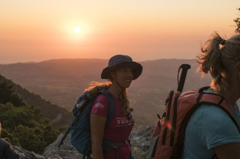 Rhodes: Profitis Ilias Guided Sunset Hike - Itinerary Highlights