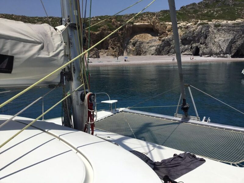 Rhodes: Sailing Catamaran Day Cruise With Food and Drinks - Highlights of the Cruise