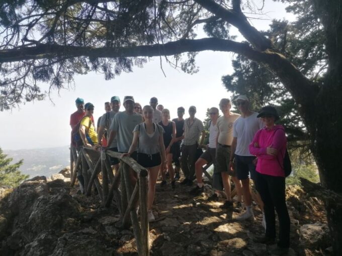 Rhodes: Salakos to Profitis Ilias 4 Hours Guided Hike - Group Size and Languages