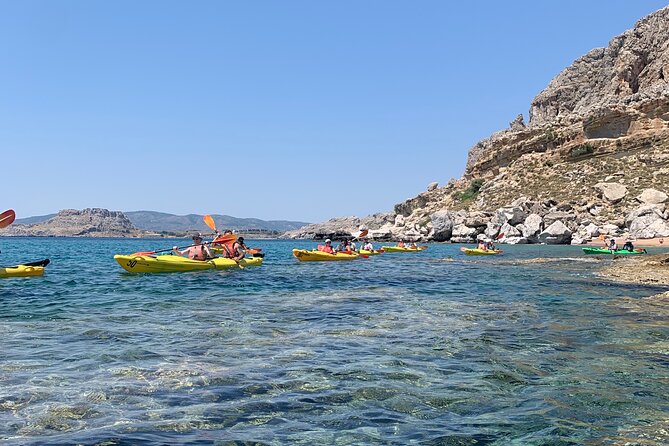 Rhodes Sea Kayaking Adventure Including Transfers - Snorkeling Equipment and Waiver