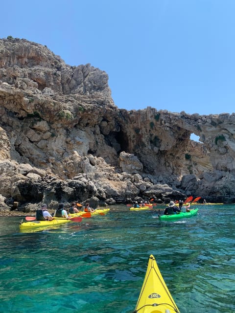 Rhodes Sea Kayaking “In the Footsteps of Pirates” - Key Points