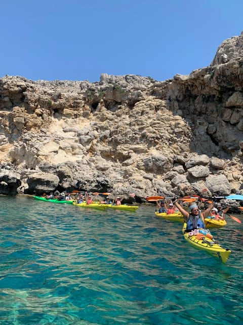 Rhodes Sea Kayaking “In the Footsteps of Pirates” - Included Amenities