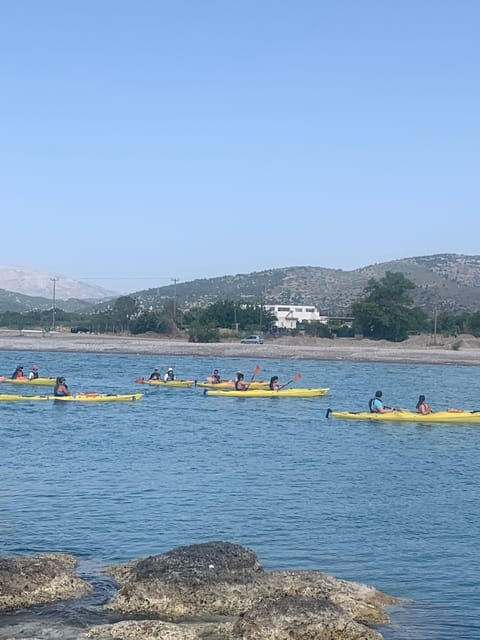 Rhodes Sea Kayaking “In the Footsteps of Pirates” - Paddling Route