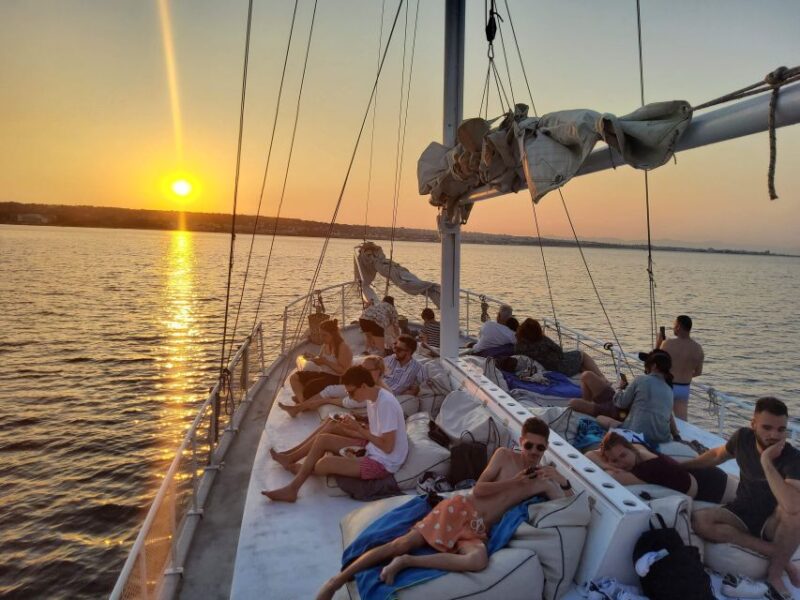 Rhodes: Sunset Cruise W/ Gourmet Dinner, Drinks & Live Music - Onboard Experience