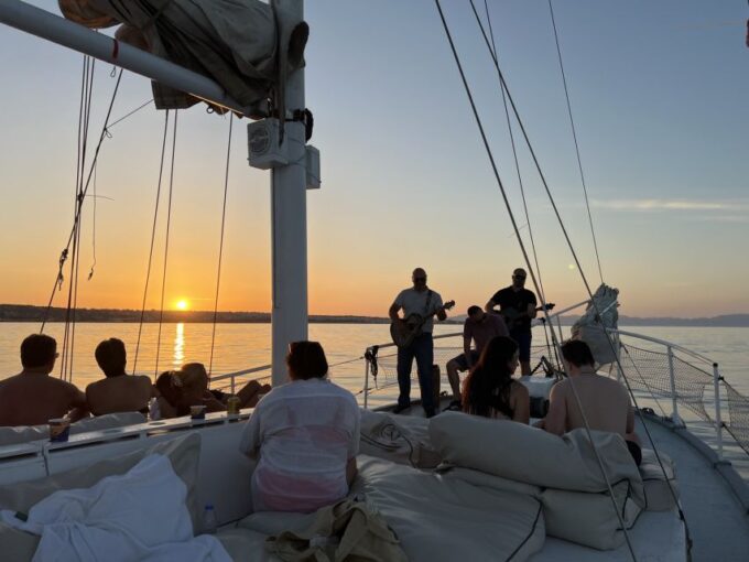 Rhodes: Sunset Cruise W/ Gourmet Dinner, Drinks & Live Music - Frequently Asked Questions