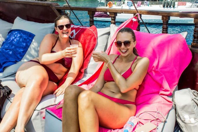 Rhodes: Sunset Cruise With Greek BBQ and Unlimited Drinks - Swimming Opportunity