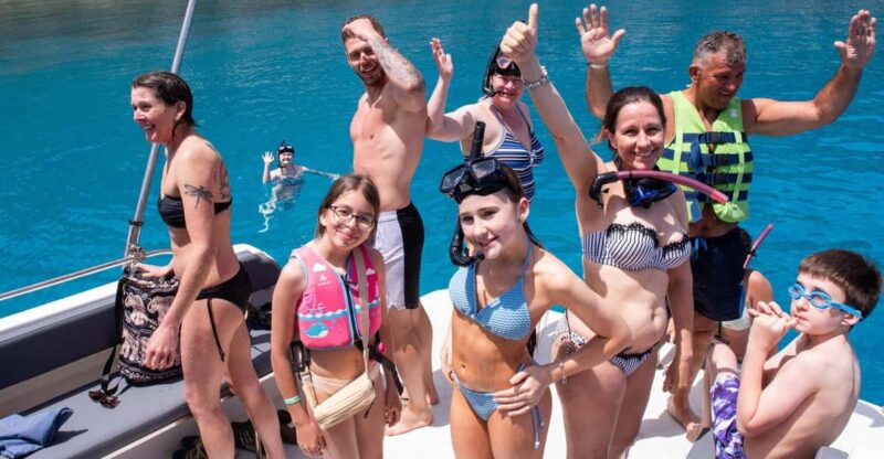 Rhodes Tour: Hermes Boat Cruises - Included Amenities