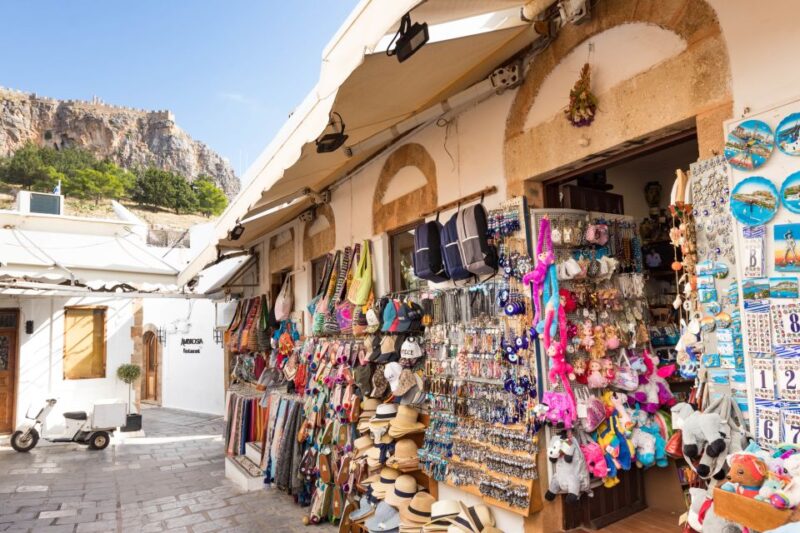 Rhodes Town and Lindos: Private Minibus Tour - Lindos Village and Acropolis