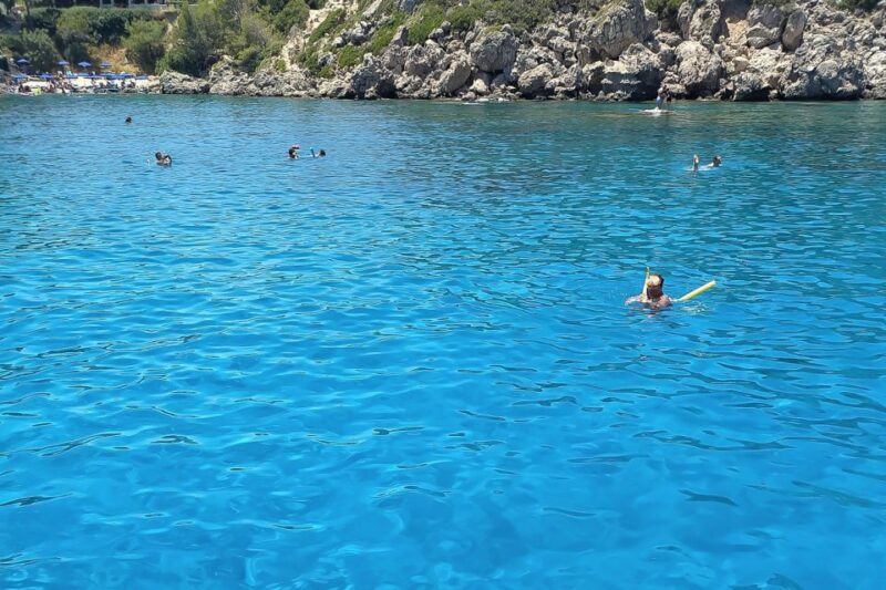 Rhodes Town: Anthony Quinn, Kalithea & Afandou Boat Cruise - Inclusions & Amenities