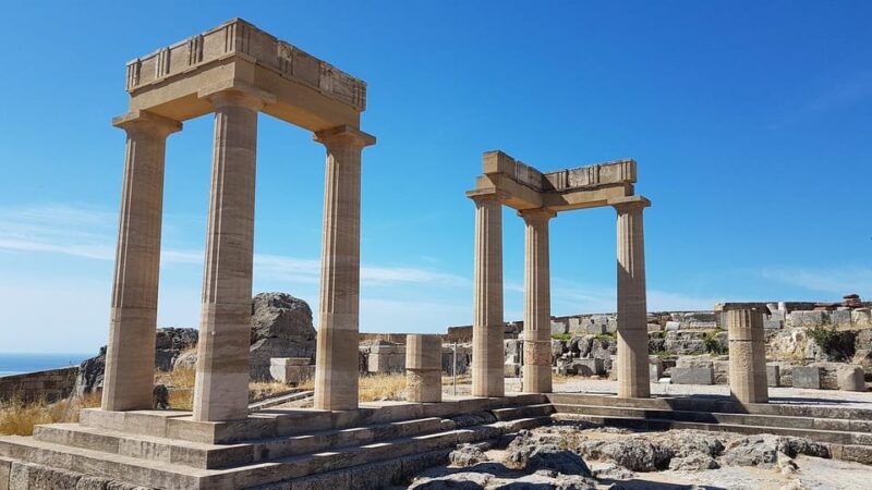 Rhodes Town Area: Lindos Roundtrip Transfer With Free Time - Key Points