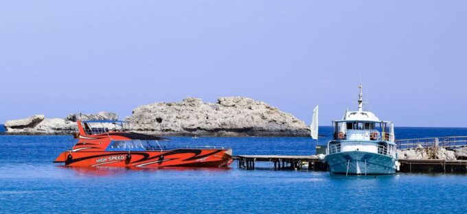 Rhodes Town: High-Speed Boat Trip to Lindos - Free Time and Activities in Lindos