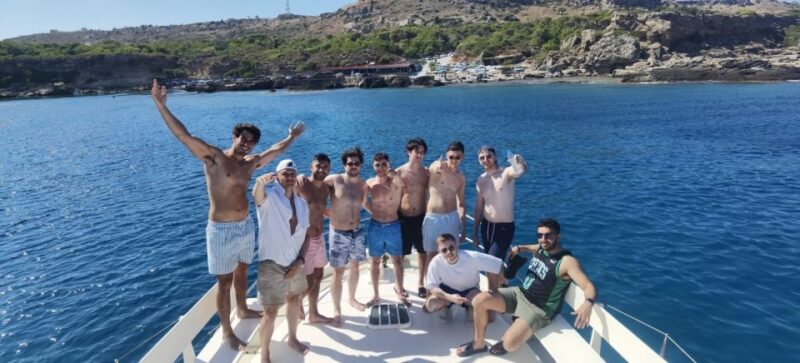 Rhodes Town: Private Trip for Swimming & Snorkeling 3 Stops - Coastal Exploration