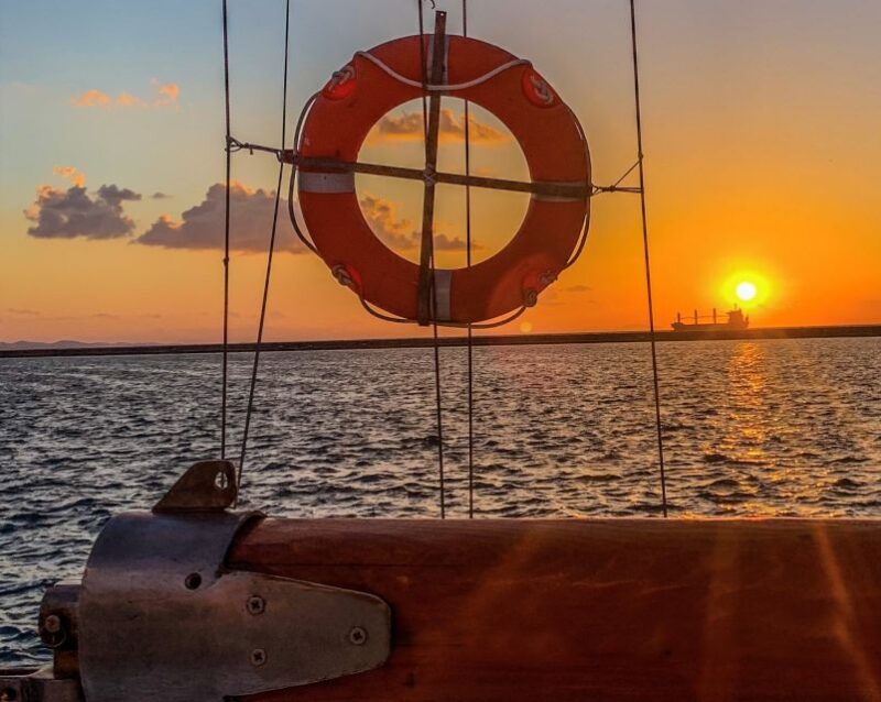 Rhodes Town: Sunset Boat Cruise With Drinks & Snacks - Meeting Point