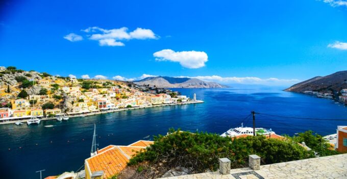 Rhodes Town: Symi Island Cruise at Noon With Free Time - Symi Island Exploration