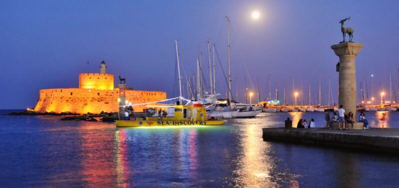 Rhodes Town: Yellow Submarine Cruise With Underwater Views - Vessel Description