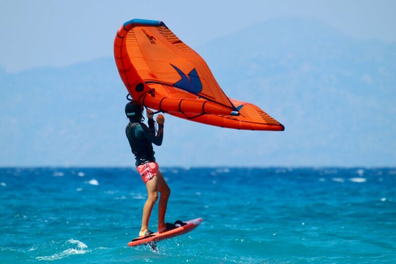Rhodes: Wing Foil Taster Experience - Unparalleled Surfing Conditions in Rhodes