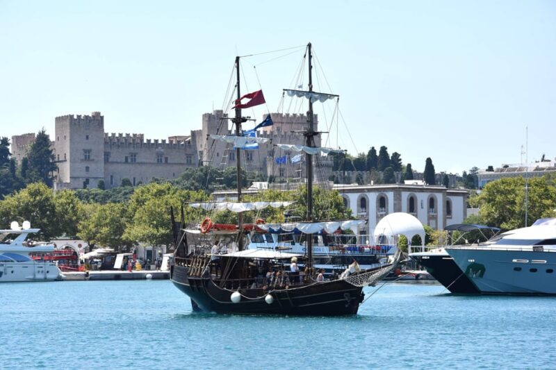 Rhodes:1-hour Sightseeing Day Cruise on an 18th-Century Boat - Key Points