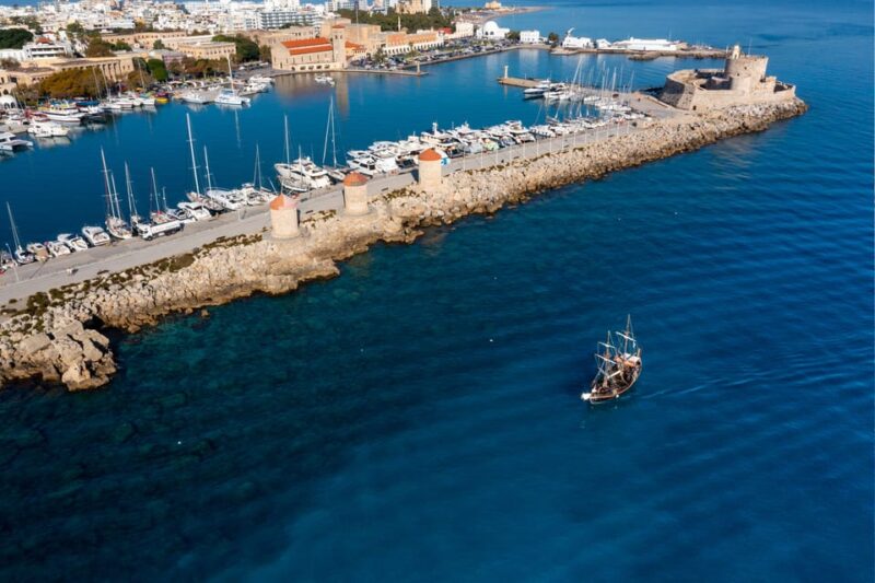 Rhodes:1-hour Sightseeing Day Cruise on an 18th-Century Boat - Inclusions and Exclusions