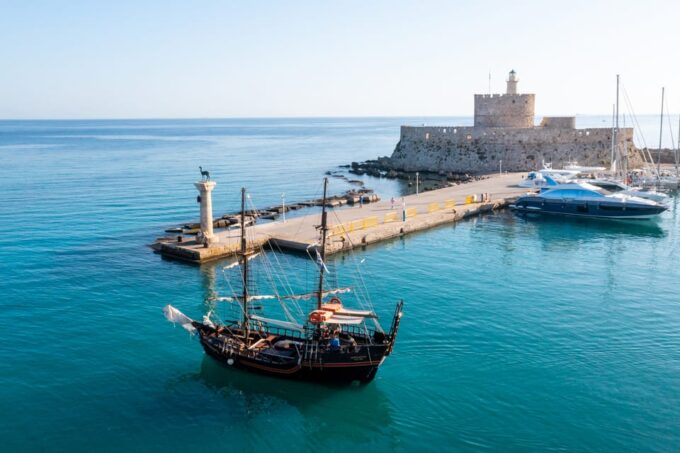 Rhodes:1-hour Sightseeing Day Cruise on an 18th-Century Boat - Explore Rhodes City From the Sea