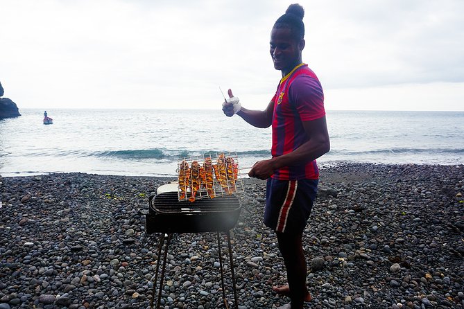 Ribeira Da Barca: Boat Trip to the Cave, Snorkeling and BBQ on the Beach - Honeymoon Experience