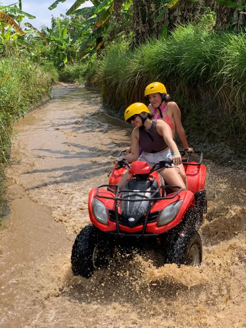 Rice Terraces ,Ubud Adventure Gorila Face ATV & Ravting - Included Services