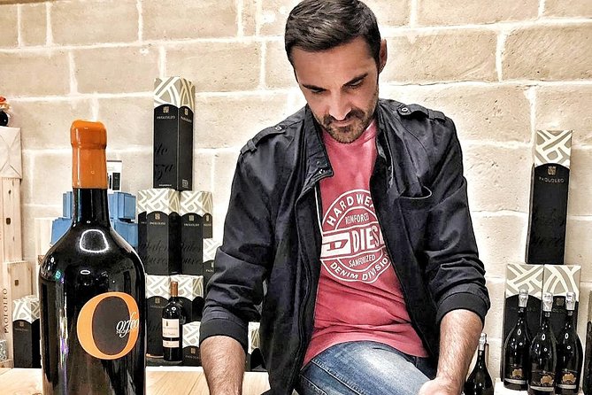 Rich-Tasting Salento Wines - Private Garden Wine Tasting