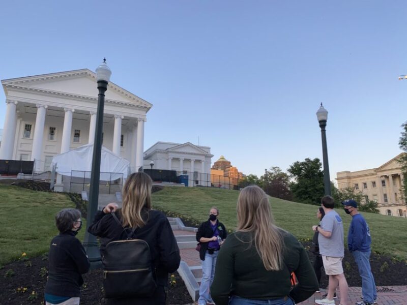 Richmond: Capitol Hill Ghost Walking Tour With a Guide - Tour Guide and Rating