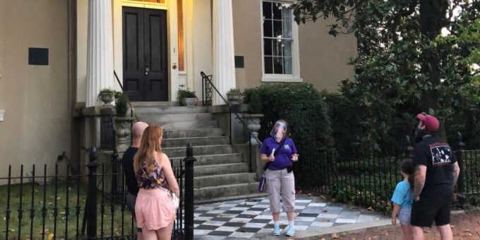 Richmond: Phantoms of Franklin Walking Ghost Tour - Exploring Local Establishments