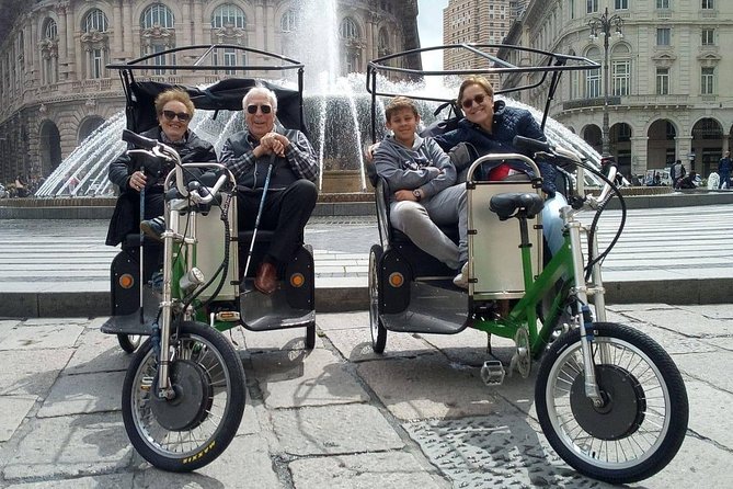 Rickshaw Tour in Genoa - Ride in Private Rickshaw