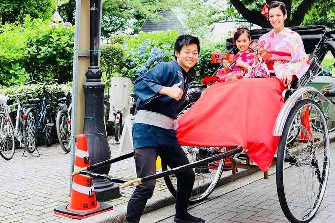 Ride a Rickshaw Wearing a Kimono in Asakusa! Enjoy Authentic Traditional Culture! - Taking in Traditional Culture