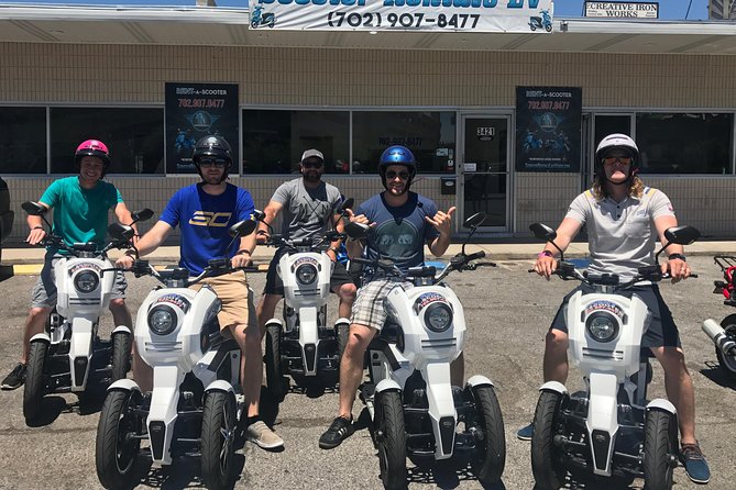 Ride the Tesla Itank Around Las Vegas All Day Rental - Accessibility and Participation