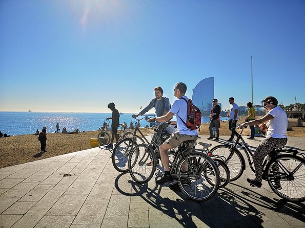 Riding Barcelona. Private Bike Tour Highlights & Gaudis Art - Placa Reial and Gaudis Streetlamps